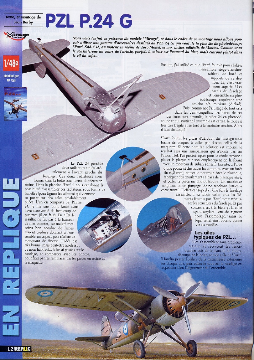 Replic 161 - F-84 F, P-24 G, F-16 C, metal foil